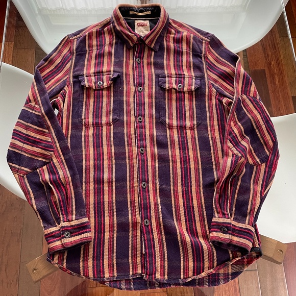 FINAL MARKDOWN! Levi's Vintage Style Button Down LVC Look - Picture 1 of 10